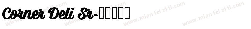 Corner Deli Sr字体转换